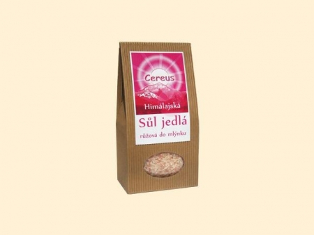Růžová jídelní sůl do MLÝNKU 1 kg hrubá (3-5mm)